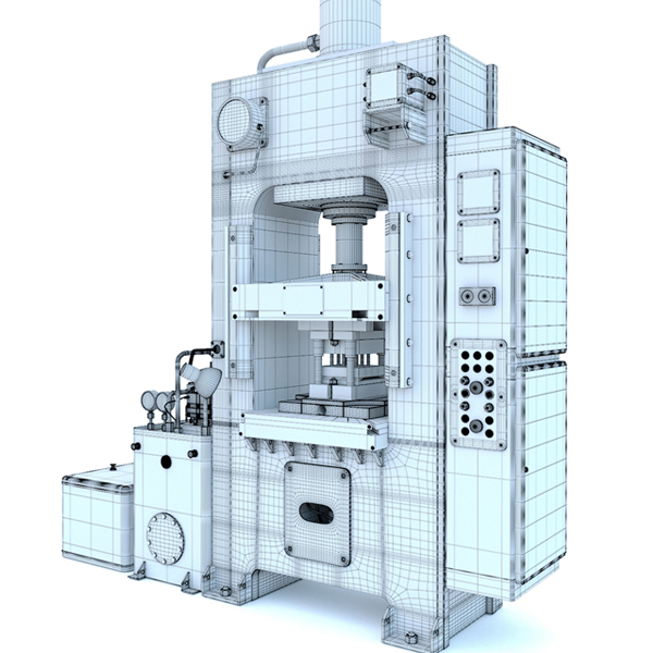 The working principle of mechanical press